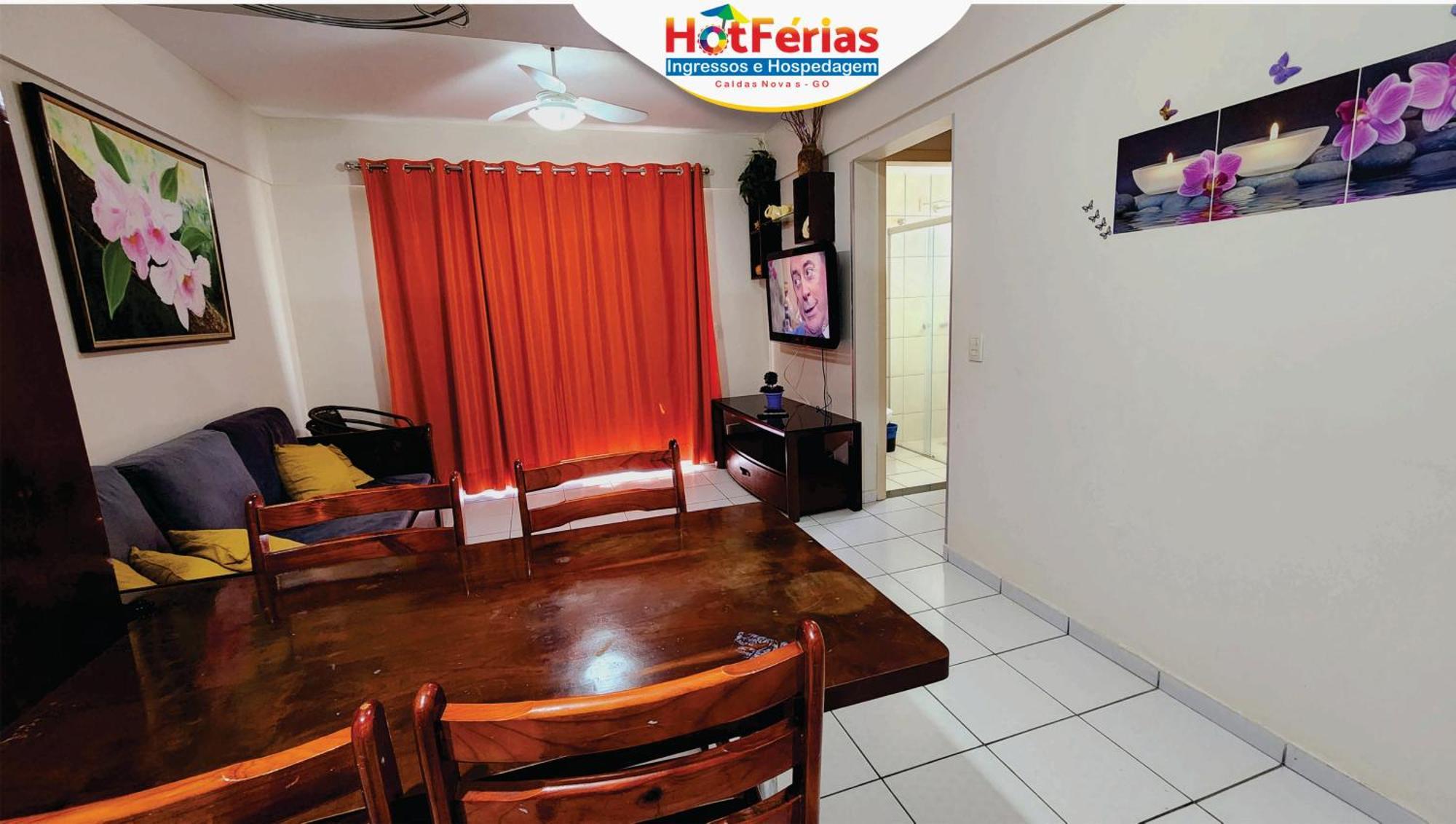 Flat Paradise, Piscinas Termais, Proximo Ao Centro - Hotferias كلدس نوفاس المظهر الخارجي الصورة