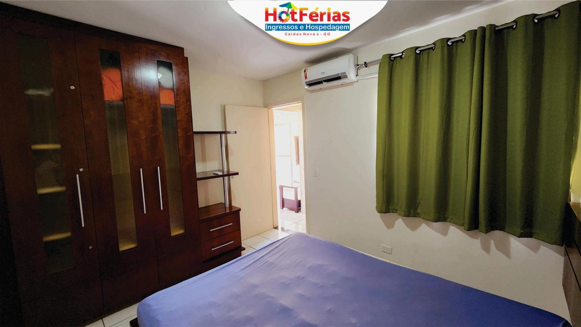 Flat Paradise, Piscinas Termais, Proximo Ao Centro - Hotferias كلدس نوفاس المظهر الخارجي الصورة