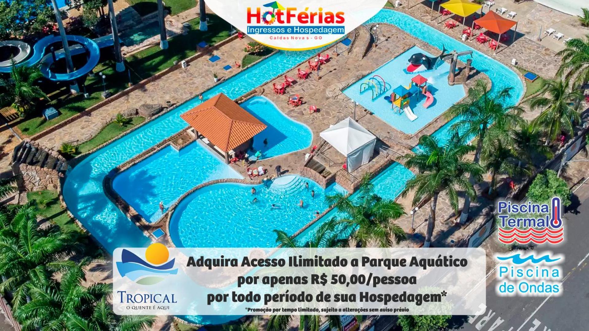 Flat Paradise, Piscinas Termais, Proximo Ao Centro - Hotferias كلدس نوفاس المظهر الخارجي الصورة
